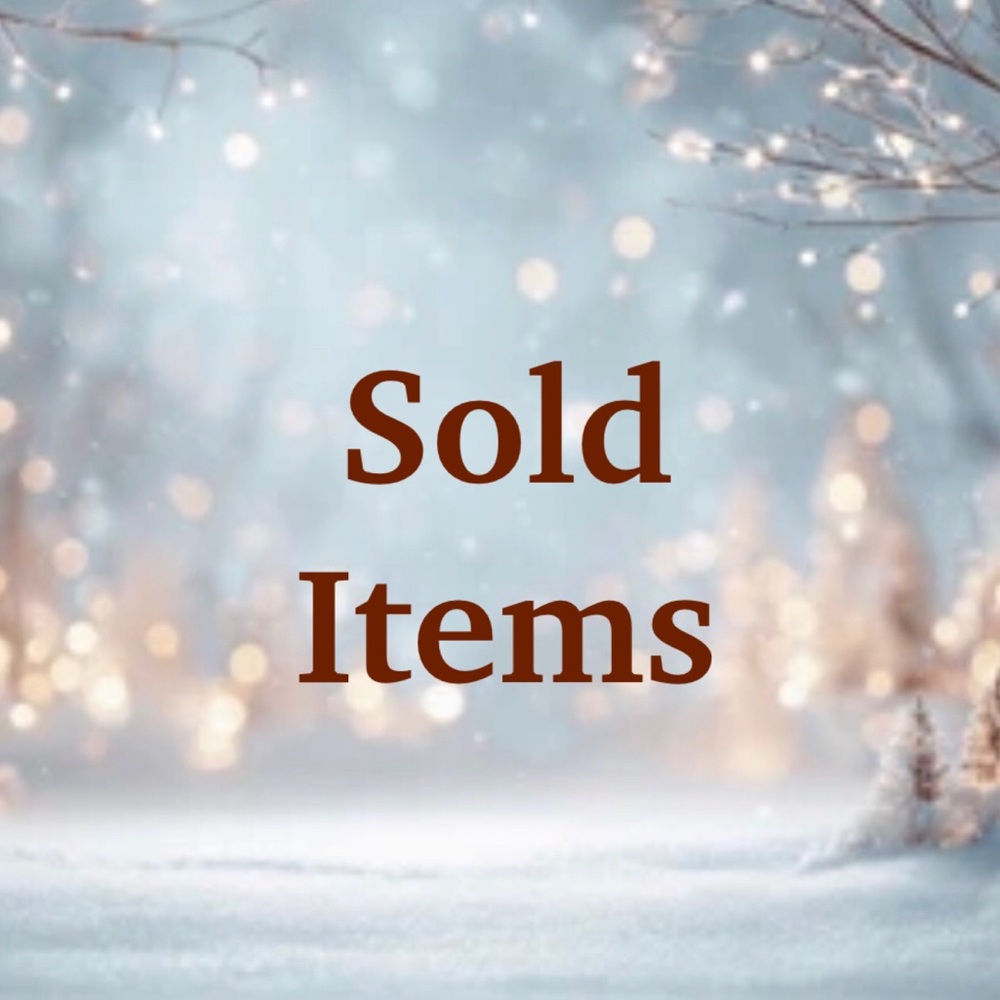 These Items Have Sold! 🥳